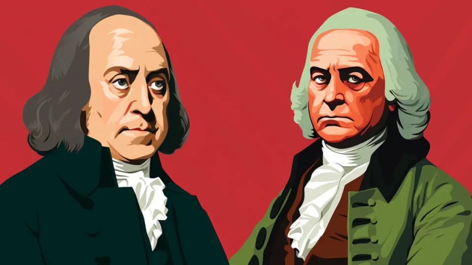 John Adam & Benjamin Franklin