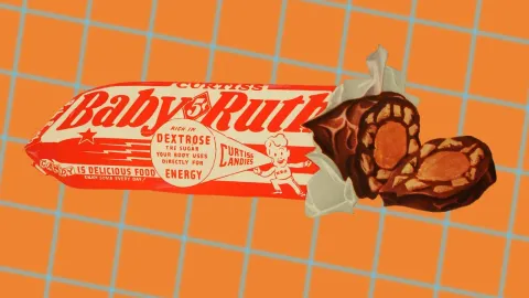 The Illustrated History of Baby Ruth Candy Bar