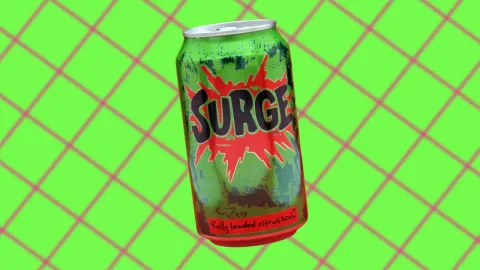 History Of Surge Soda