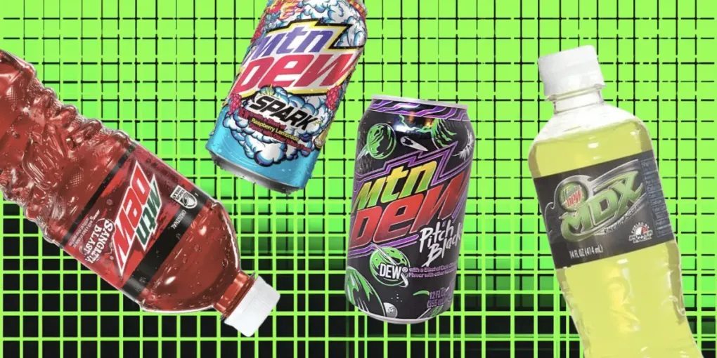 15 Discontinued Mountain Dew Flavors You Forgot About 