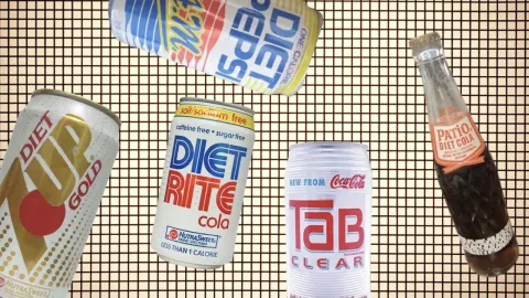 17 Discontinued Diet Sodas You Forgot About