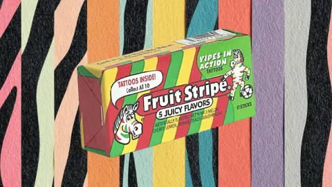 This is What Happened to Fruit Stripe Gum—Why it Was Discontinued
