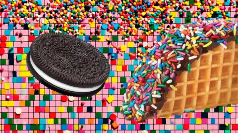 Cold Stone Debuts The Birthday Cake Oreo Cookie Ice Cream Taco
