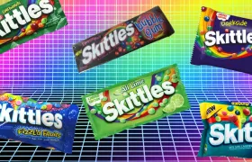 Six Skittles flavor packs including Darkside, All Lime and Fizzl'd Fruits