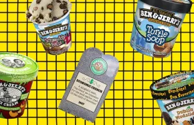 Discontinued Ben & Jerry's pints including Schweddy Balls, Turtle Soup and Dublin Mudslide