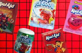 Vintage Kool-Aid packets including Ice Cool and Mountain Berry Punch