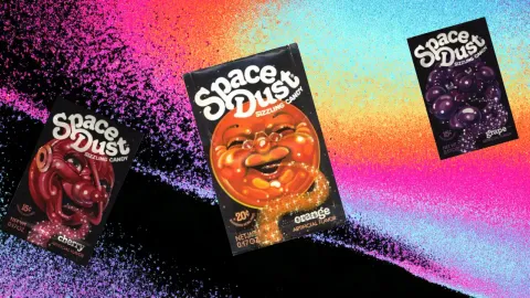 The Rise & Fall of Space Dust Candy