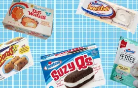 Vintage Hostess snack boxes including Big Wheels, Leopards and Suzy Q's