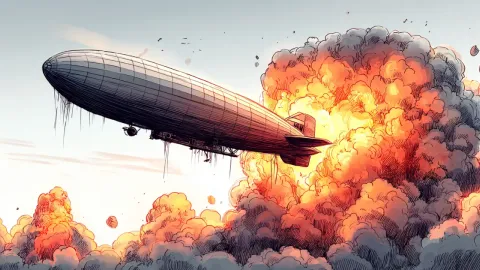 The Luxury Airship that Became a Fireball In Less Than a Minute
