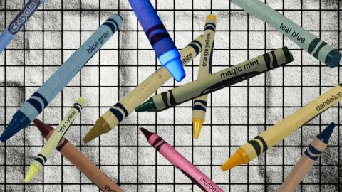 16 Retired Crayola Colors That Lost Their Color