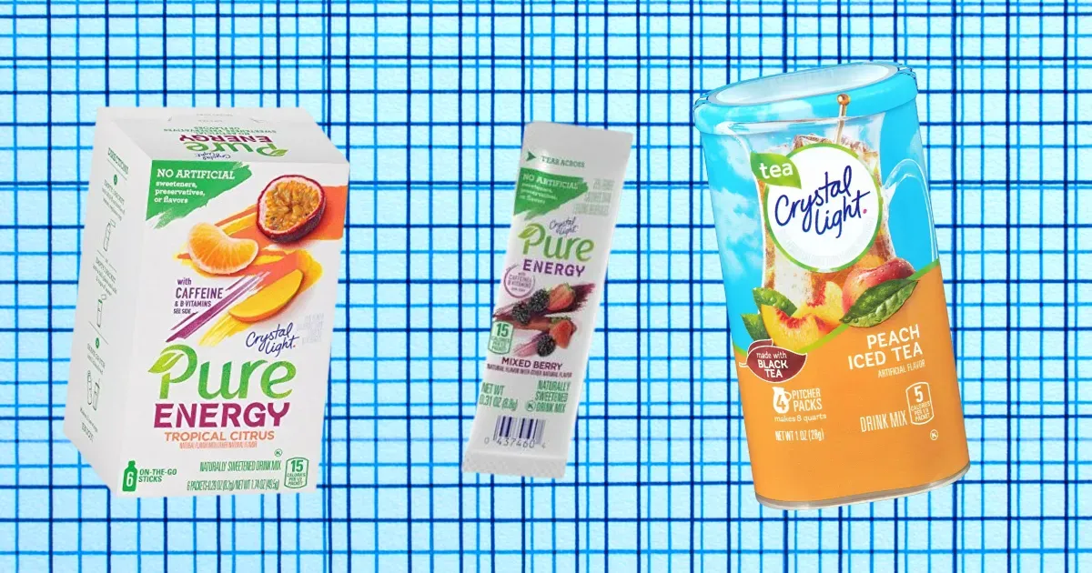 Discontinued Crystal Light Flavors Over the Years