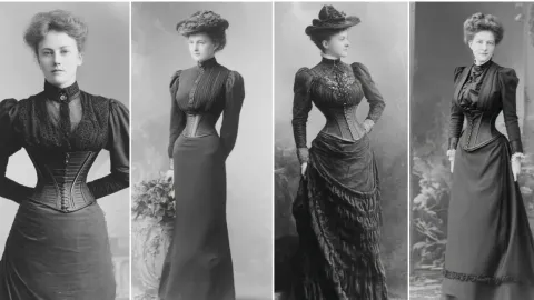 What Society Demanded Women Look Like in 1900 Will SHOCK You